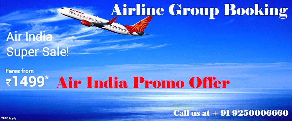 Air India Promo Offers boost