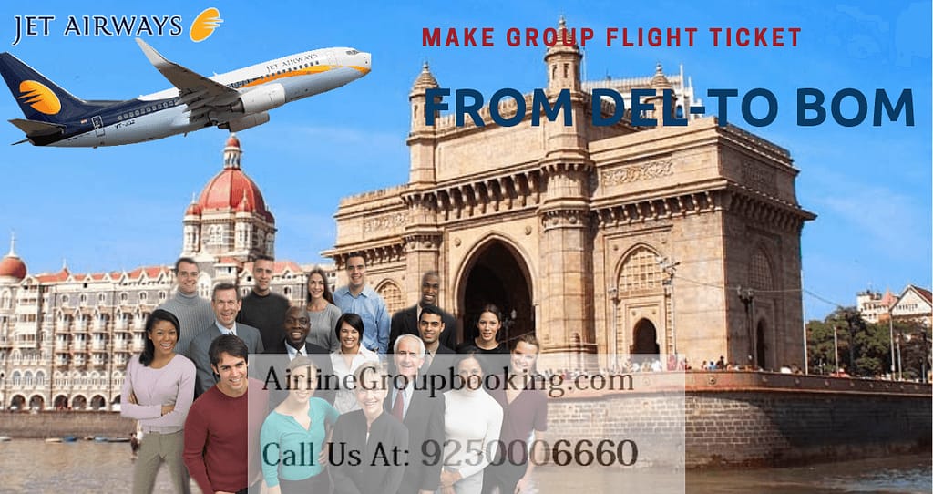 Jet Airways group booking 1