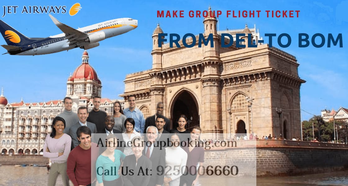 Jet Airways group booking 1