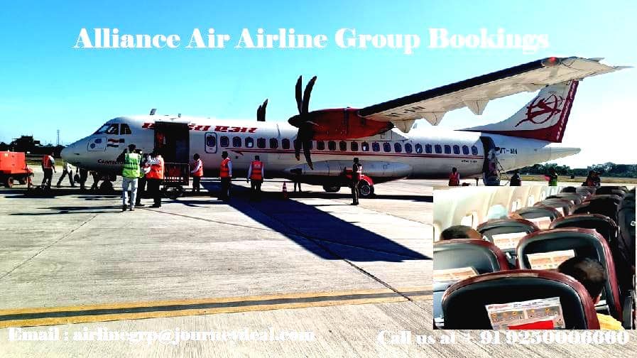 Book Group Discount For Alliance Air boost