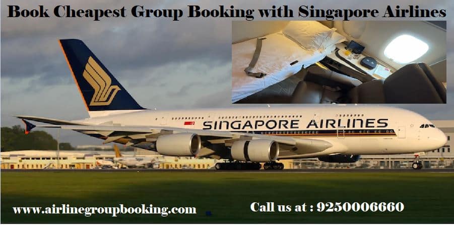 Cheapest Group Fare for Singapore Airlines